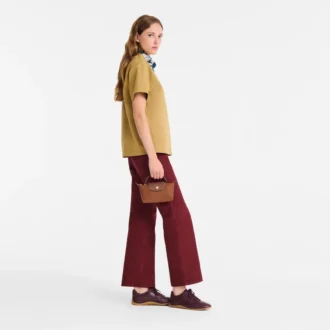 Le Pliage Original Pouch with handle Le Pliage Original Pouch with handle