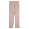 Leather straight pants
