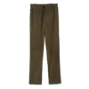 Leather straight pants