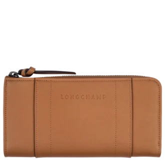 Longchamp 3D Zip around wallet