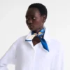 Longchamp Worker Silk scarf 50