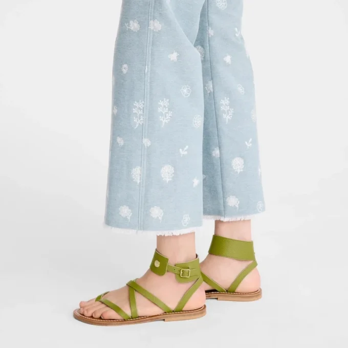 Longchamp x K.Jacques Sandals