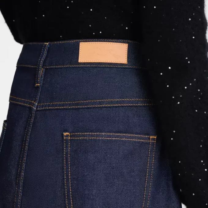 Midnight Blue – Denim Skirt