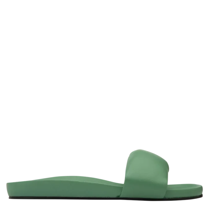 Mint – Leather Roseau Mules Mint – Leather Roseau Mules