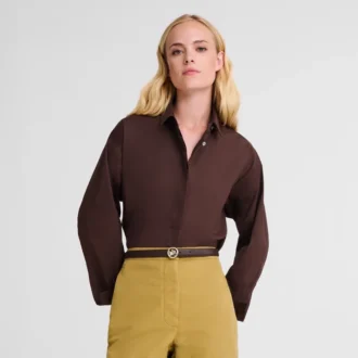 Mocha – Leather Ladies’ belt