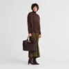 Mocha – Leather Le Smart Tote bag