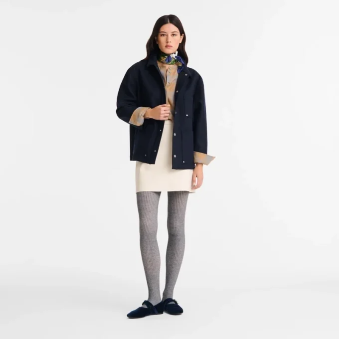 Navy – Flannel Jacket