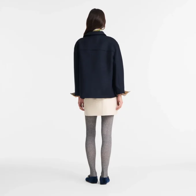 Navy – Flannel Jacket