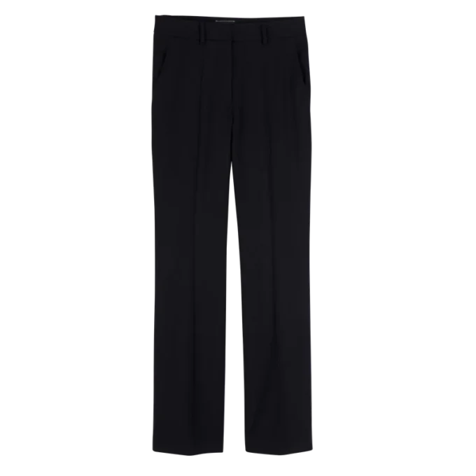 Navy – Flannel Trousers
