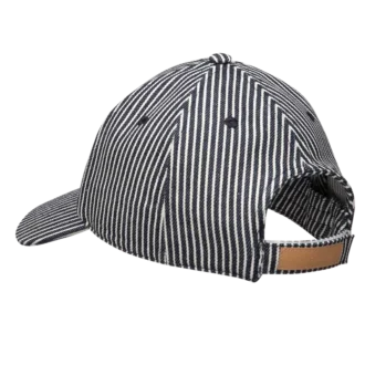 Navy – Jacquard stripes Cap
