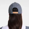 Navy – Jacquard stripes Cap