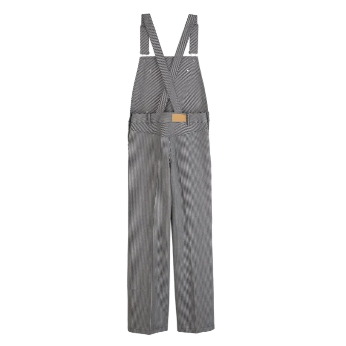 Navy – Jacquard stripes Jumpsuit