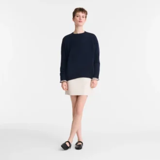 Navy – Knit Sweater