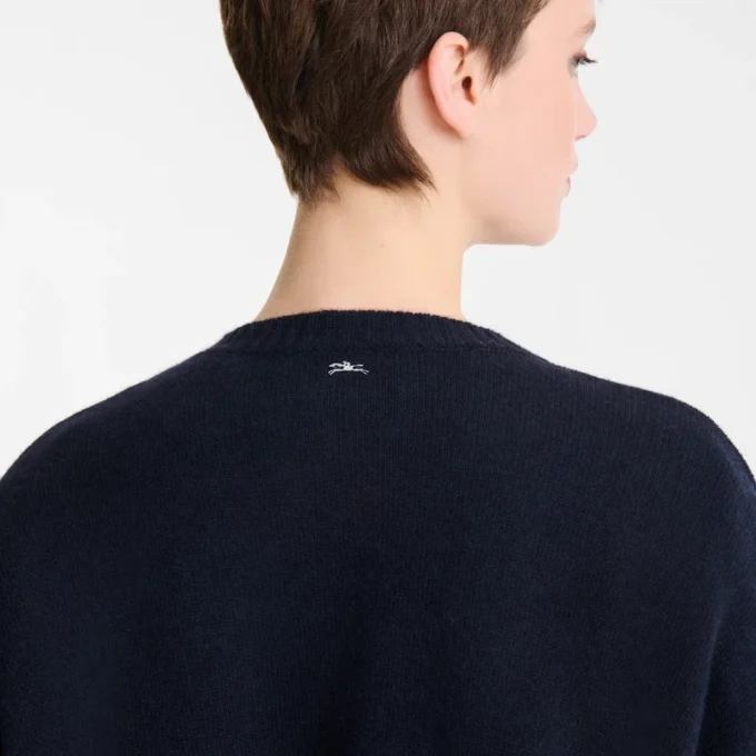 Navy – Knit Sweater