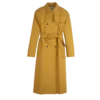 Nutmeg – Water-repellent technical canvas Trench coat