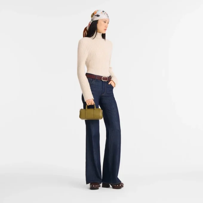 Olive – Leather Daylong S Handbag