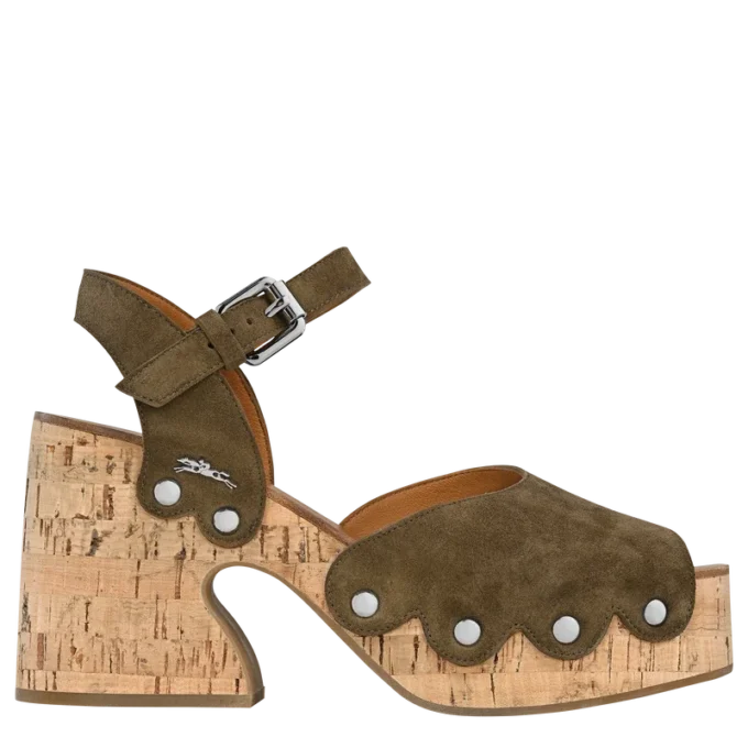 Olive – Leather La Cigale Sandals Olive – Leather La Cigale Sandals