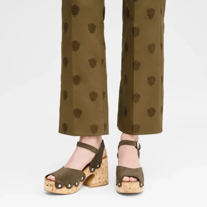 Olive – Leather La Cigale Sandals Olive – Leather La Cigale Sandals