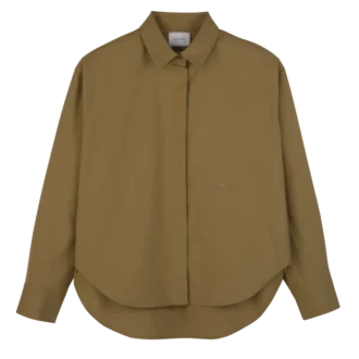 Olive – Popelin Shirt