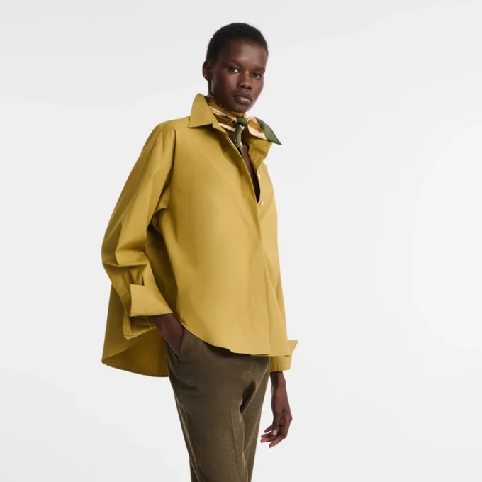 Olive – Popelin Shirt