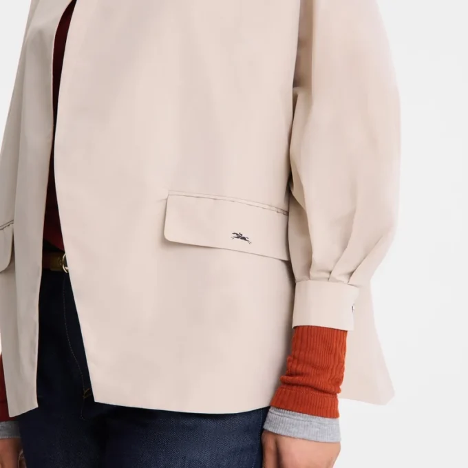 Paper – Technical taffeta Kimono jacket Paper – Technical taffeta Kimono jacket