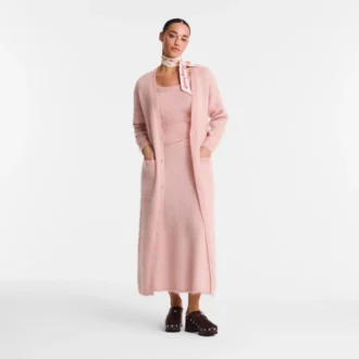 Pink Tea – Knit Cardigan