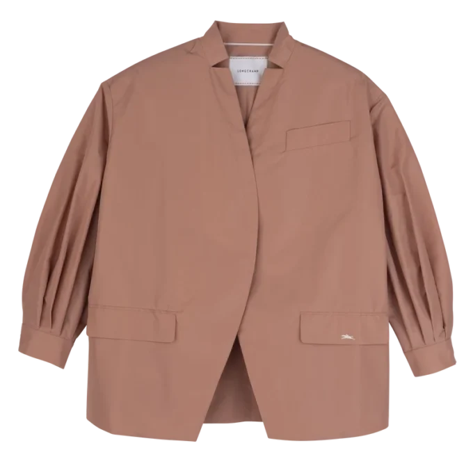 Pink Tea – Technical taffeta Kimono jacket Pink Tea – Technical taffeta Kimono jacket