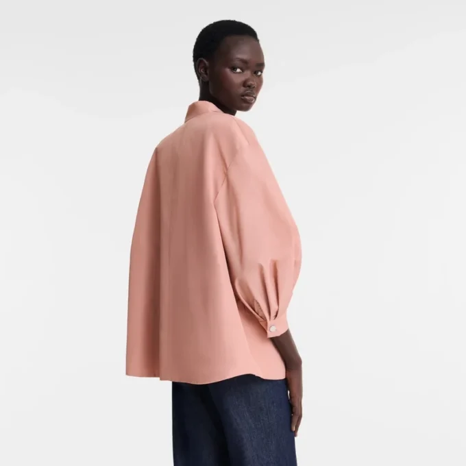 Pink Tea – Technical taffeta Kimono jacket Pink Tea – Technical taffeta Kimono jacket