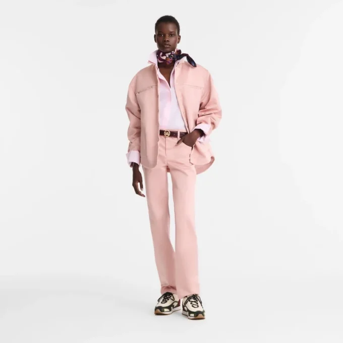 Pink Tea – Techno satin Trousers Pink Tea – Techno satin Trousers