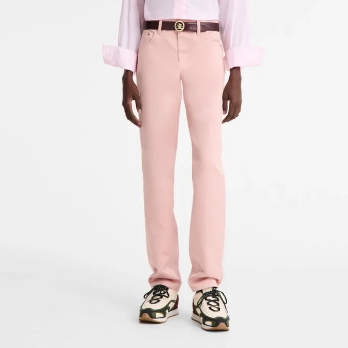 Pink Tea – Techno satin Trousers Pink Tea – Techno satin Trousers