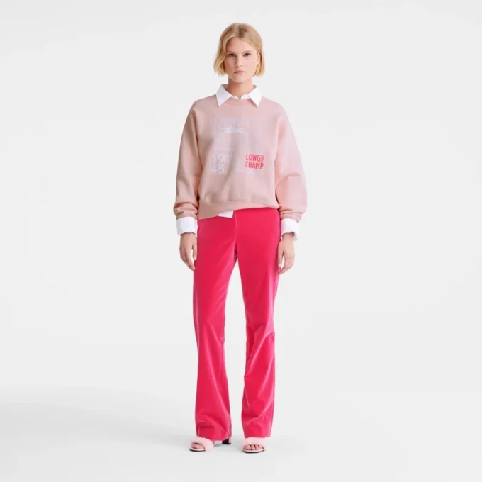 Pink – Velvet Trousers