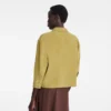 Pistachio – Leather Polo shirt