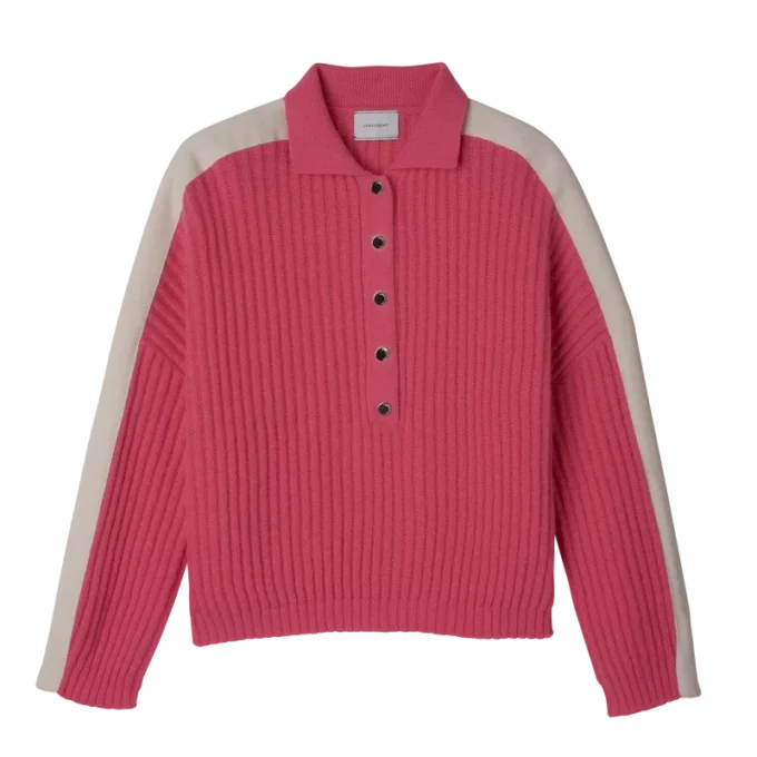 Polo collar jumper
