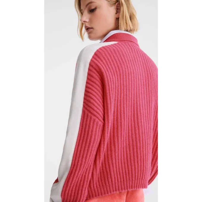 Polo collar jumper