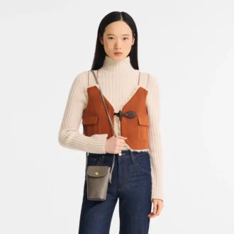 épure Phone case with leather lace