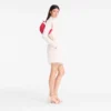 Red – Canvas Le Roseau Clutch