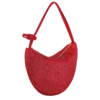 Red – Canvas Le Roseau Clutch
