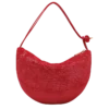 Red – Canvas Le Roseau Clutch
