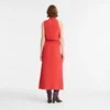 Red – Gabardine Dress