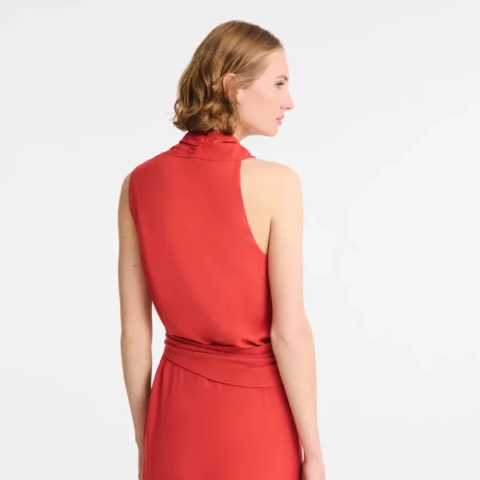 Red – Gabardine Dress