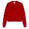 Red – Knit Cardigan