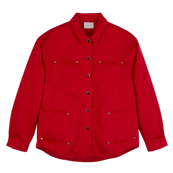 Red – Techno satin Shirt Red – Techno satin Shirt