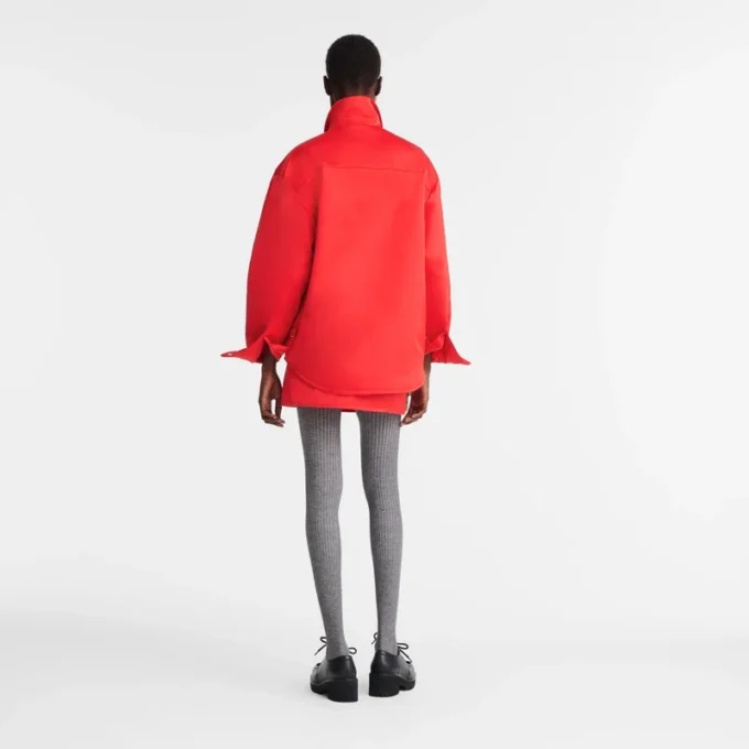 Red – Techno satin Shirt Red – Techno satin Shirt
