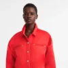 Red – Techno satin Shirt Red – Techno satin Shirt