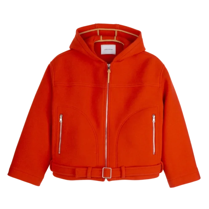 Red – Wool broadcloth Jacket
