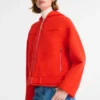 Red – Wool broadcloth Jacket