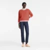 Round collar jumper