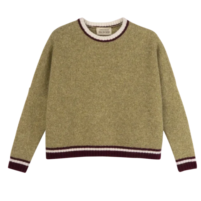 Round collar jumper