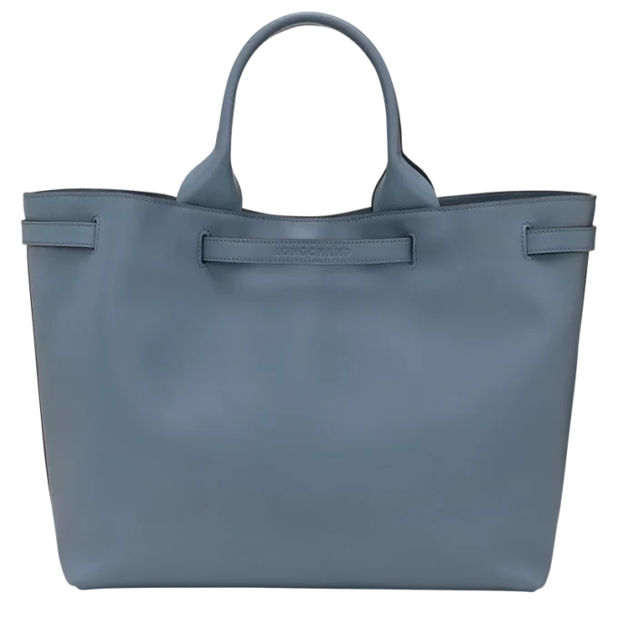 Slate – Leather Le Smart Tote bag