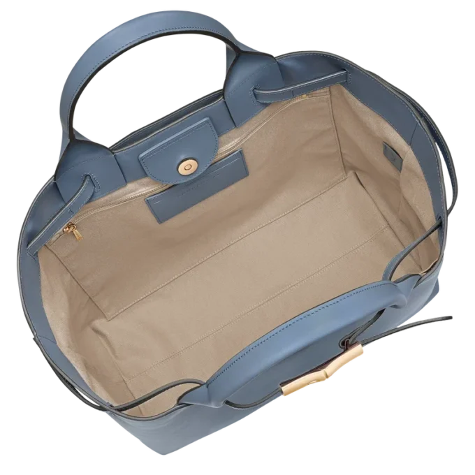 Slate – Leather Le Smart Tote bag